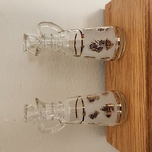 Vintage Anchor Hocking Oil And Vinegar Set